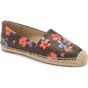 Michael Kors Floral Espadrille Flat